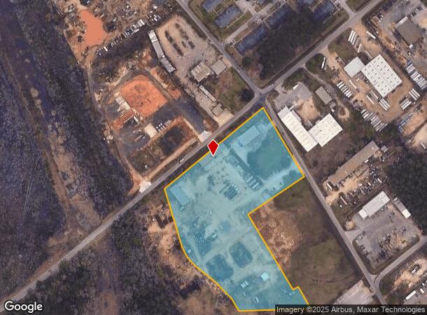 3221 Anton St, Mobile, AL Parcel Map