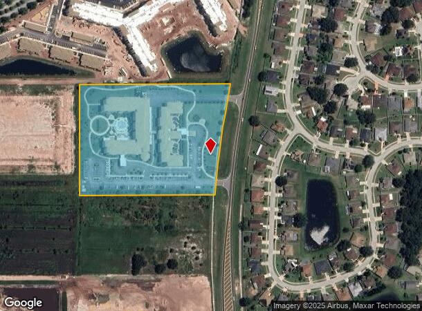  4600 Marigold Ave, Kissimmee, FL Parcel Map