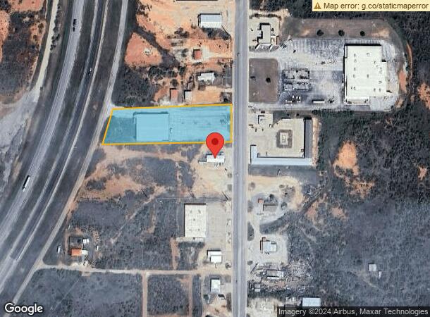  1513 N Swenson St, Stamford, TX Parcel Map