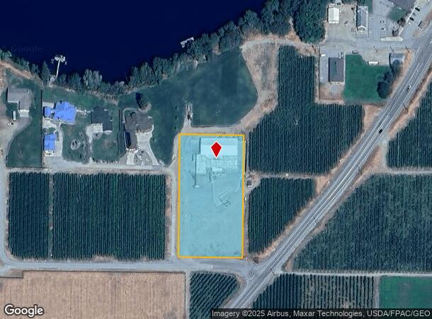  6 Pioneer Rd, Orondo, WA Parcel Map