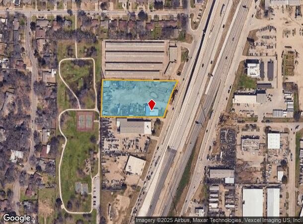  1175 N Loop 12, Irving, TX Parcel Map