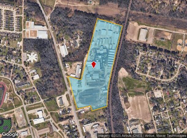  13336 N Highway 75, Willis, TX Parcel Map