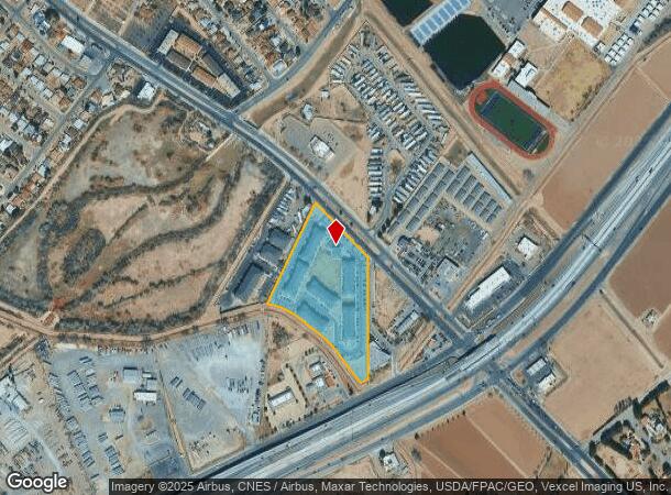  9522 N Loop Dr, El Paso, TX Parcel Map