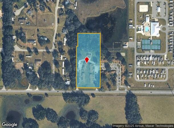 1010 E Central Ave, Webster, FL Parcel Map