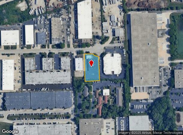 1735 W Cortland Ct, Addison, IL Parcel Map