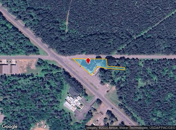 12627 Old 51 Rd, Manitowish Waters, WI Parcel Map