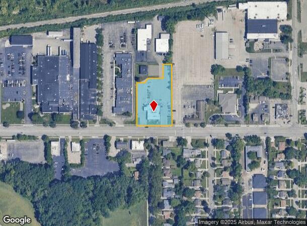  1455 Michigan St Ne, Grand Rapids, MI Parcel Map