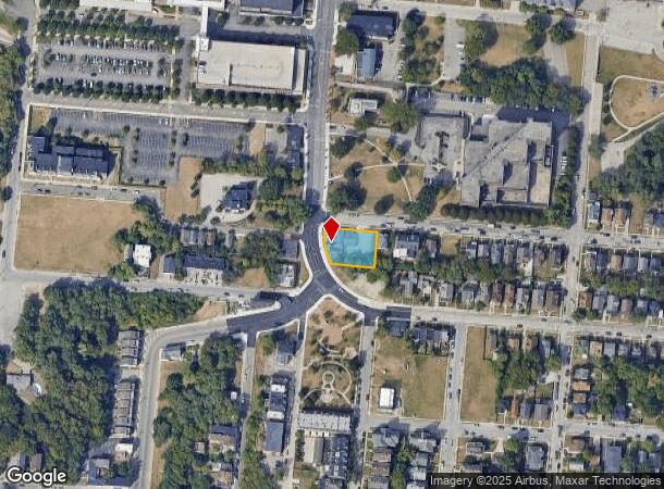  2010 Auburn Ave, Cincinnati, OH Parcel Map