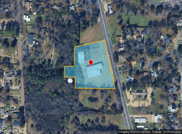 1106 S Palestine St, Athens, TX Parcel Map