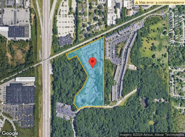  540 S Basswood Dr, Bloomington, IN Parcel Map