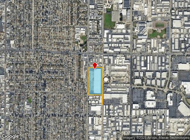 1801 S Standard Ave, Santa Ana, CA Parcel Map