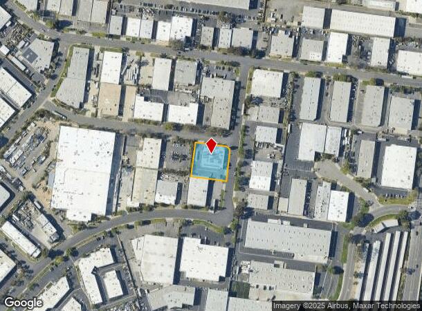  182 Business Center Dr, Corona, CA Parcel Map