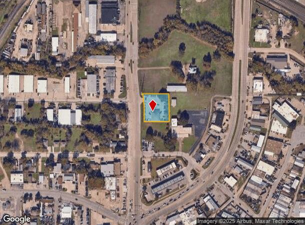 222 N 1St St, Garland, TX Parcel Map