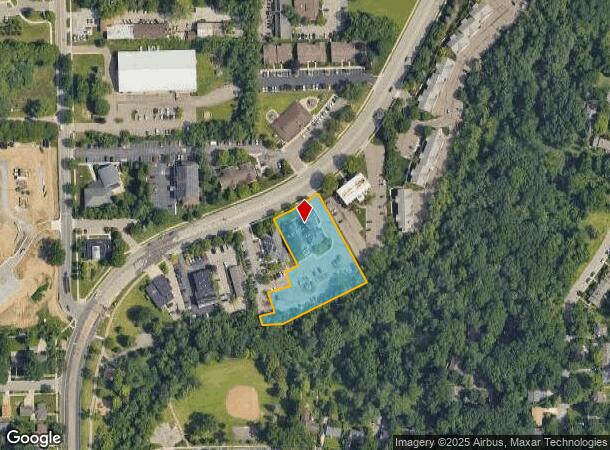  2345 S Huron Pky, Ann Arbor, MI Parcel Map