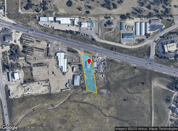 7524 E State Highway 86, Franktown, CO Parcel Map