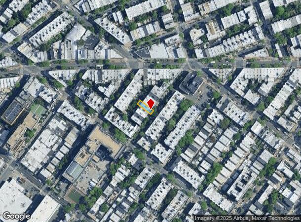 1821 George St, Ridgewood, NY Parcel Map
