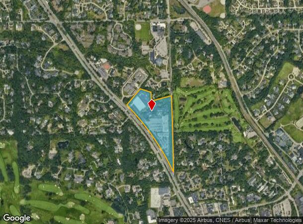  41000 Woodward Ave, Bloomfield Hills, MI Parcel Map