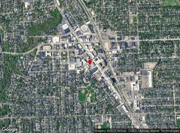 294 E Brown St, Birmingham, MI Parcel Map