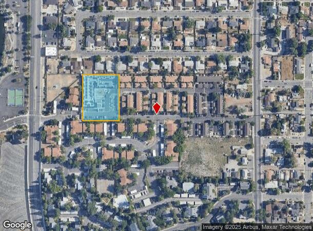 2314 Greyhaven Ln, Sparks, NV Parcel Map