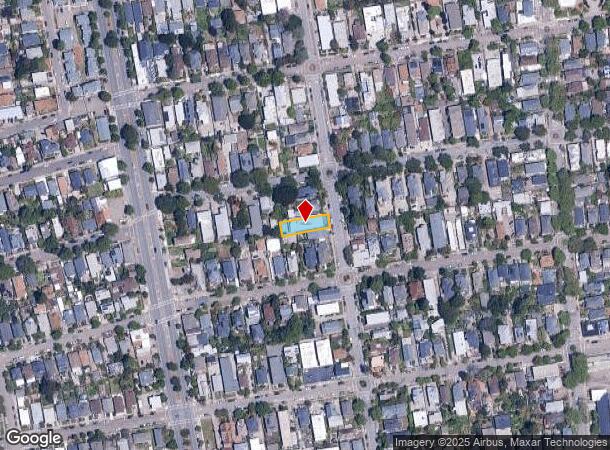  3138 California St, Berkeley, CA Parcel Map