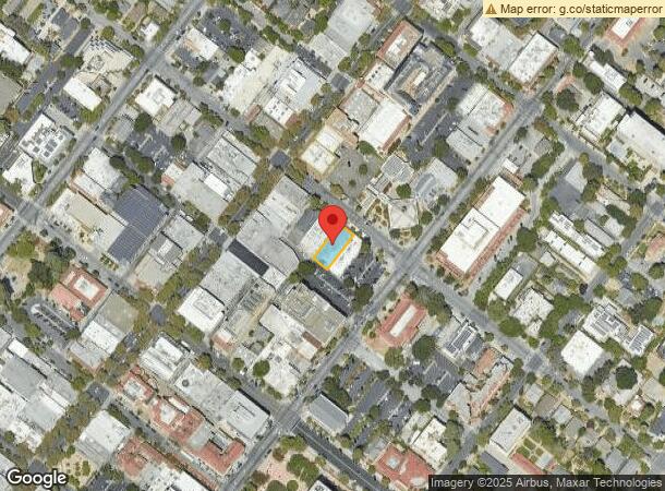  550 Waverley St, Palo Alto, CA Parcel Map