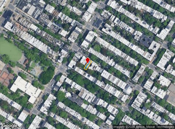 384 2Nd St, Brooklyn, NY Parcel Map