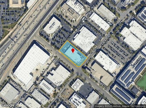 17221 Daimler St, Irvine, CA Parcel Map