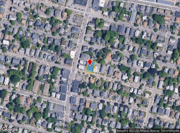 116 Robbins St, Waltham, MA Parcel Map