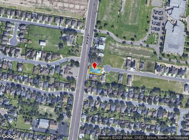  7608 N Ware Rd, Mcallen, TX Parcel Map