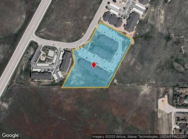  2621 Ledoux Ave, Gillette, WY Parcel Map