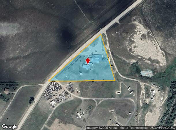 9393 S Fork Rd, Hobson, MT Parcel Map