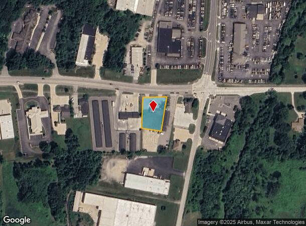  1641 Fred W Moore Hwy, Saint Clair, MI Parcel Map