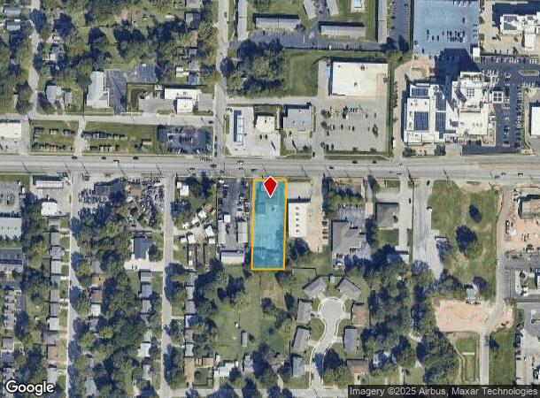  1604 E Kearney St, Springfield, MO Parcel Map