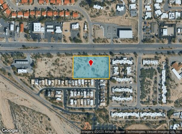  8750 E Golf Links Rd, Tucson, AZ Parcel Map