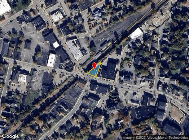 7 E Central St, Franklin, MA Parcel Map