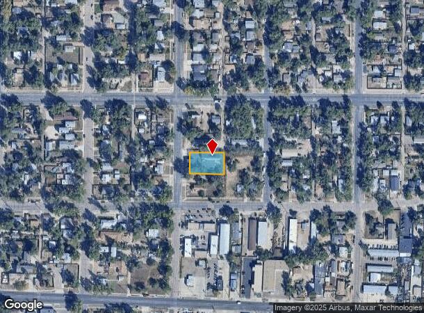  513 Iowa Ave, Colorado Springs, CO Parcel Map