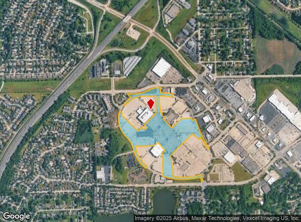 3340 Mall Loop Dr, Joliet, IL Parcel Map