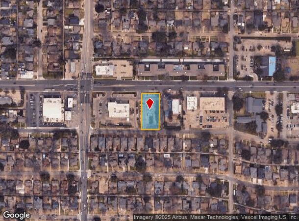  6130 E Mockingbird Ln, Dallas, TX Parcel Map