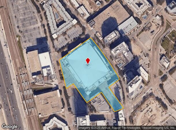  2500 Victory Ave, Dallas, TX Parcel Map