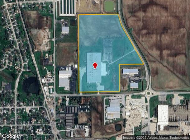 1450 Commerce Pkwy, Franklin, IN Parcel Map