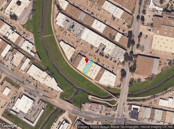  2241 Monitor St, Dallas, TX Parcel Map