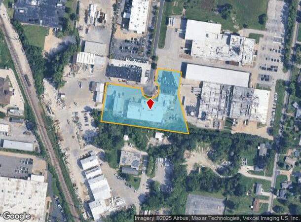 8064 Chivvis Dr, Saint Louis, MO Parcel Map