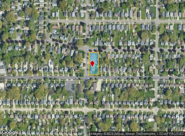  853 E Archwood Ave, Akron, OH Parcel Map