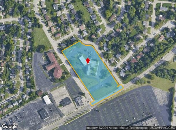  1130 Highview Dr, Fairborn, OH Parcel Map