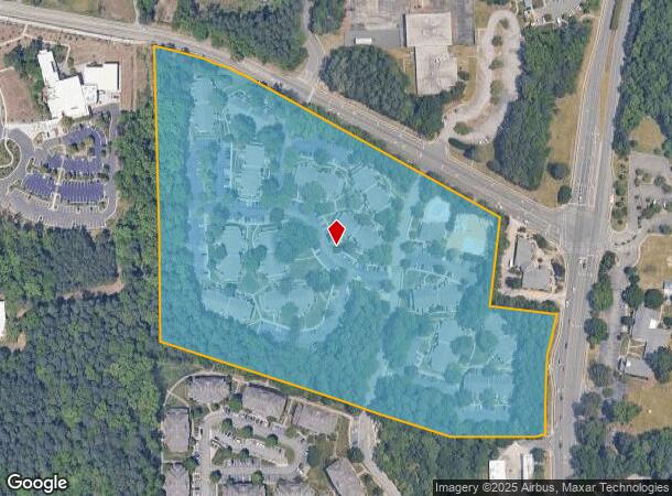  2701 Homestead Rd, Chapel Hill, NC Parcel Map