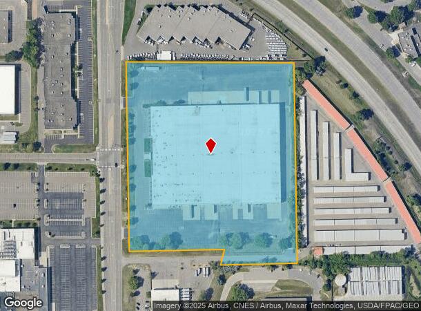 2400 Xenium Ln N, Minneapolis, MN Parcel Map