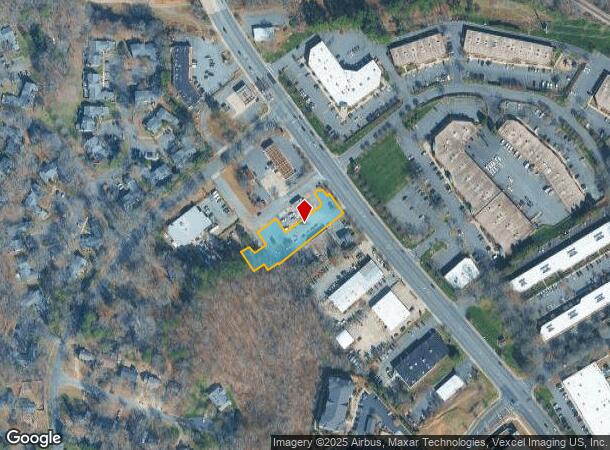 9112 Monroe Rd, Charlotte, NC Parcel Map