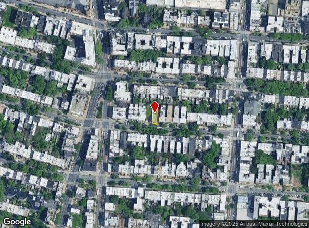  1049 Bergen St, Brooklyn, NY Parcel Map