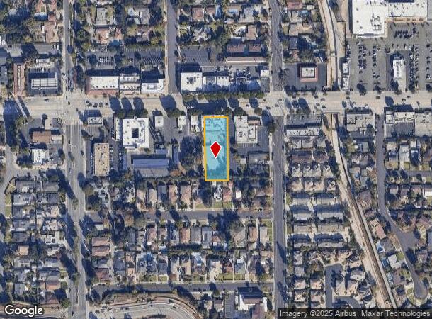  50 E Foothill Blvd, Arcadia, CA Parcel Map