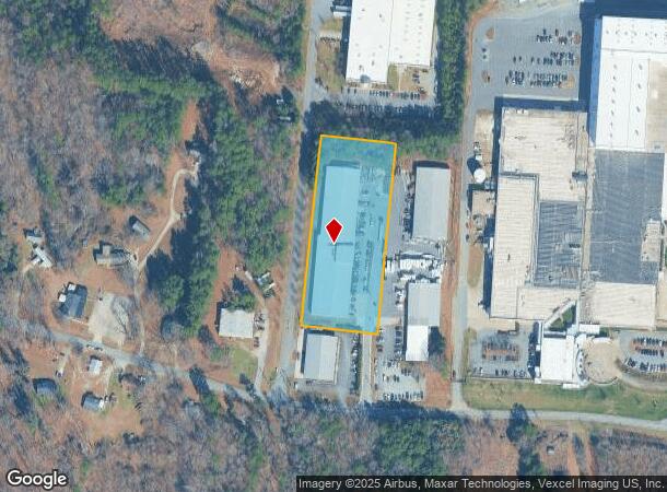 7687 Mikron Dr, Stanley, NC Parcel Map